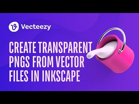 Create Transparent PNGs From Vector Files In Inkscape