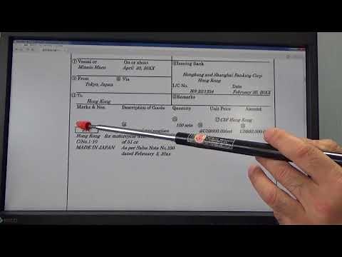 貿易書類：インボイス（INVOICE）の内容、書き方、読み方