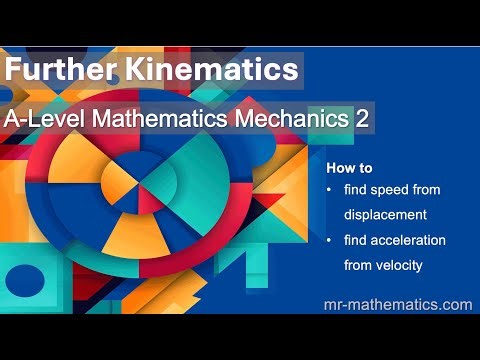 Variable Acceleration in Vectors | A-Level Maths | Mr Mathematics