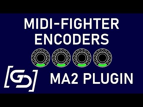 MA2 - MidiFighter Encoders Setup