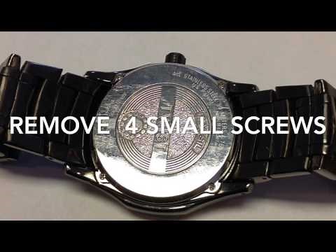 Fossil Twist Watch Battery Replacement Tutorial