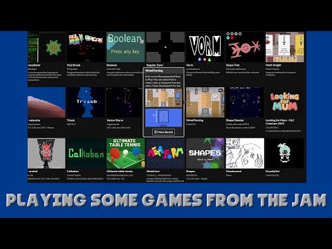 One Lone Coder Game Jam 2025. Game Play