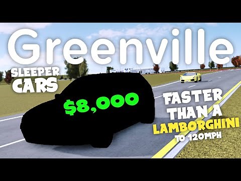 Unexpectedly FAST/SLEEPER CARS in Greenville! | Roblox Greenville