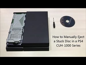How to Manually Eject a Stuck Disc in a PS4 CUH 1000 Series
