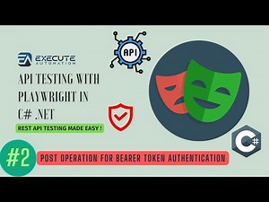 #2 - POST operation for Bearer token Auth of an REST API in Playwright C#.NET