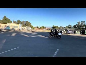 Motorcycle myth busted! 5 minutes of using the front brake at slow speeds. Proof I didn’t crash.