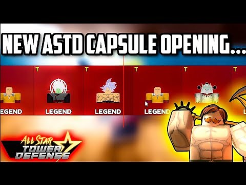 NEW ASTD ULTRA CAPSULE OPENING WITH CAPSULE CODE IN ALL STAR TOWER DEFENSE!...(Roblox)