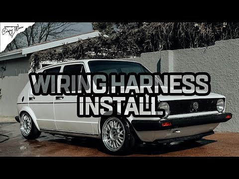 Wiring Harness Install | Golf MK1 Build