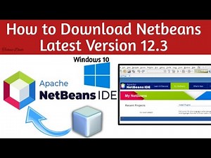 How to Install NetBeans IDE 12.3 on windows 10