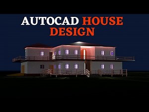 AutoCAD 3D House Design