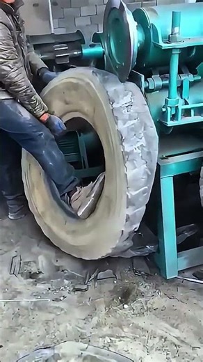 Jaw-Dropping Tire Shredding! Watch Steel Wire Tires Get Completely Destroyed 🔥🚜