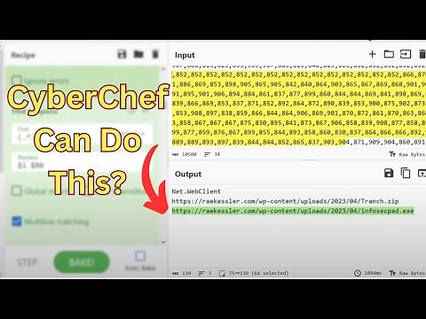 Advanced CyberChef Operations for Malware Analysis and Deobfuscation