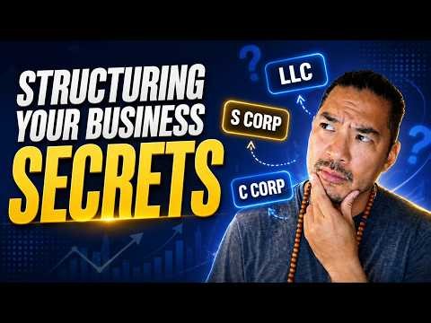 How To Choose The Best Business Structure (LLC vs S-Corp vs C-Corp?)