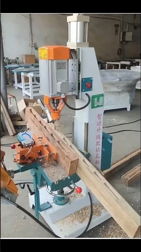 3rd Generation Intelligent Square Hole Mortiser | High Efficiency Woodworking Machine #woodworking