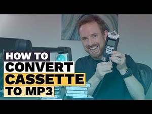 How to Convert Cassette Tapes to MP3 (Using Technics Cassette Deck)