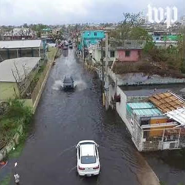 See Puerto Rico after Hurricane Maria from the air