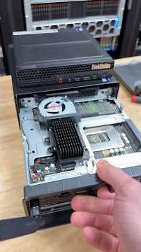 A look inside the Lenovo P3 Ultra Gen2 SFF workstation. Full review on the website.