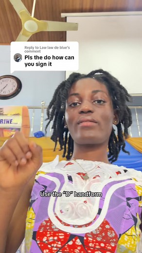 Learn Ghanaian Sign Language for 'Do'