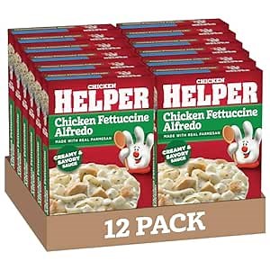 Amazon.com : Chicken Helper Fettuccine Alfredo Pasta, 8.7 Ounces, 12 per Case. : Everything Else