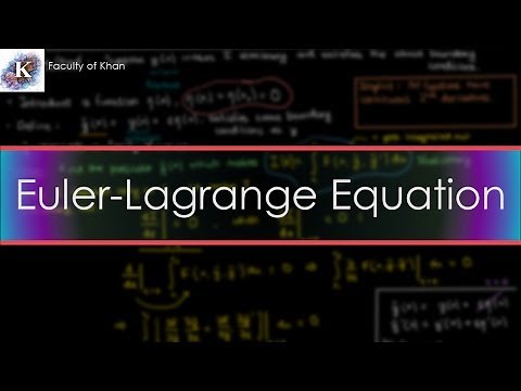 Derivation of the Euler-Lagrange Equation | Calculus of Variations