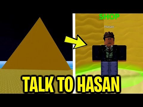 HOW TO TALK TO HASAN I BLOX FRUITS Roblox