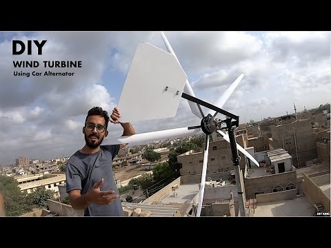 Building a Wind Generator using a Car Alternator