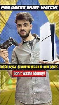 Use PS4 Controller on PS5 | Full Working Method #shorts #tech #technology #ps5 #liked #ps4controller