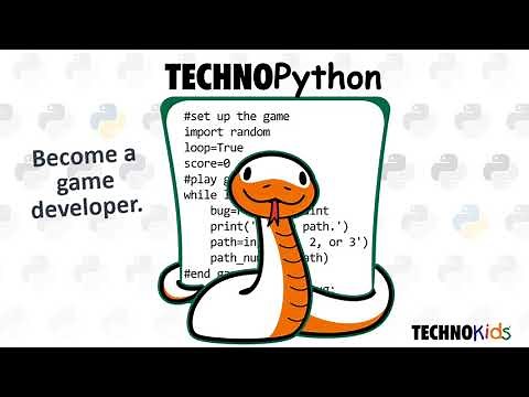 Python Programming Lessons for Kids, Coding Activities for Beginners, TechnoPython by TechnoKids