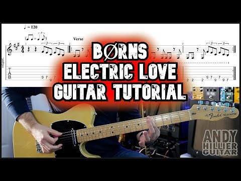 BØRNS Electric Love Guitar Tutorial