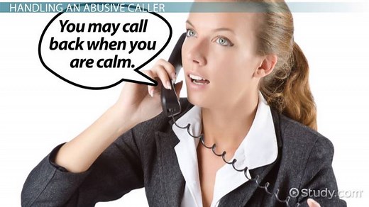 Handling Abusive Callers in a Call Center