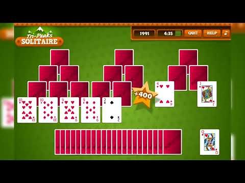 How to Play Tri Peaks Solitaire