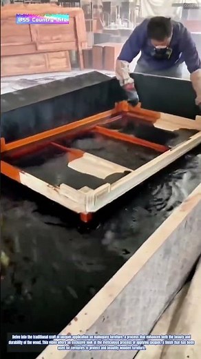 The Art of Finishing: Applying Lacquer to Mahogany Furniture