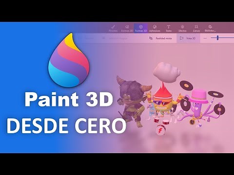 Como usar Paint 3D - Parte 1