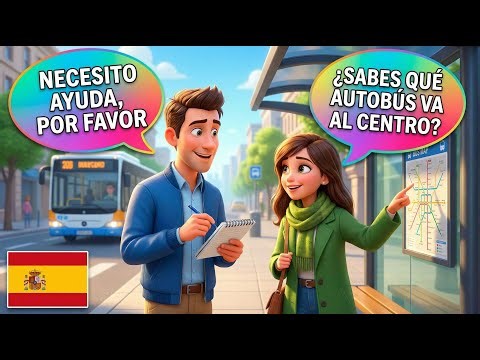 10 Simple Spanish Conversations for Beginners (A1-A2) | On the Street & Daily Life