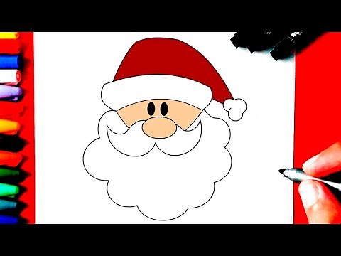 COMO DIBUJAR PAPÁ NOEL