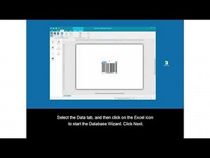 Creating a Barcode Object Linked to a Database-ZebraDesigner