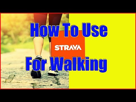 How to use Strava to record a walk. [GET FIT WITH WALKING NOW]