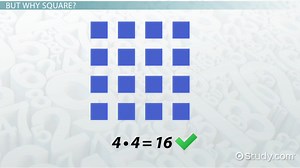 Square Numbers Definition & Examples - Video | Study.com