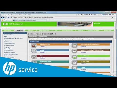 Setting Language and Keyboard Layout | HP OfficeJet Enterprise Color MFP X585 | HP