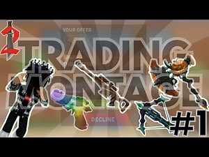 INSANE MM2 TRADES!!! (Trading Montage #1)