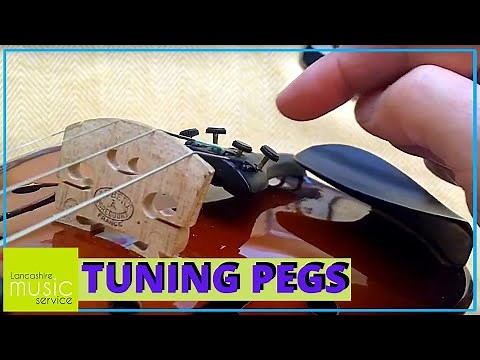 How to Tune your Violin Without Damaging the Strings | Lancashire Music Service
