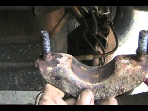 Changing fiberglass to steel leaf springs in astro and safari vans Davidsfarmison[bliptv]now
