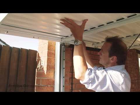 Canopy up and over garage door