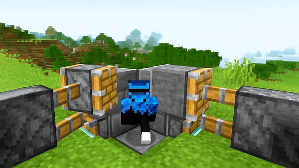 How to Build a Secret Door in Minecraft 🚪 | Hidden Entrance Tutorial