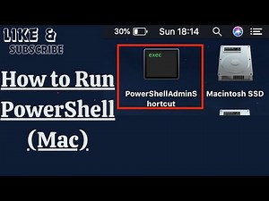 How to Run PowerShell (Mac)