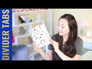 How To Create Planner Divider Tabs // Tab Dividers For Planners DIY