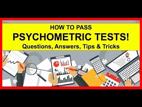 HOW TO PASS Psychometric Tests: Example Questions, Answers, Tips & Tricks!