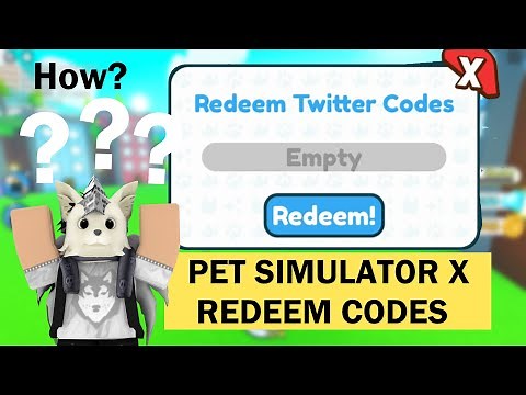 Roblox: HOW TO REDEEM CODES PETS SIMULATOR X 2021
