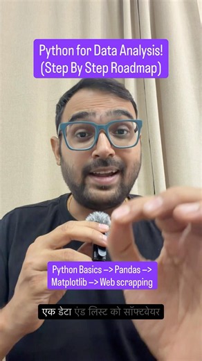 Python Roadmap for Data Analysts 2026! Pandas NumPy Matplotlib