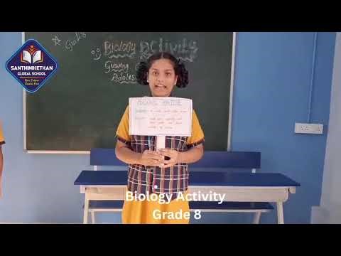 Grade 8 Biology Activity | Adolescence Changes Explained | SanthiNikethan Global School